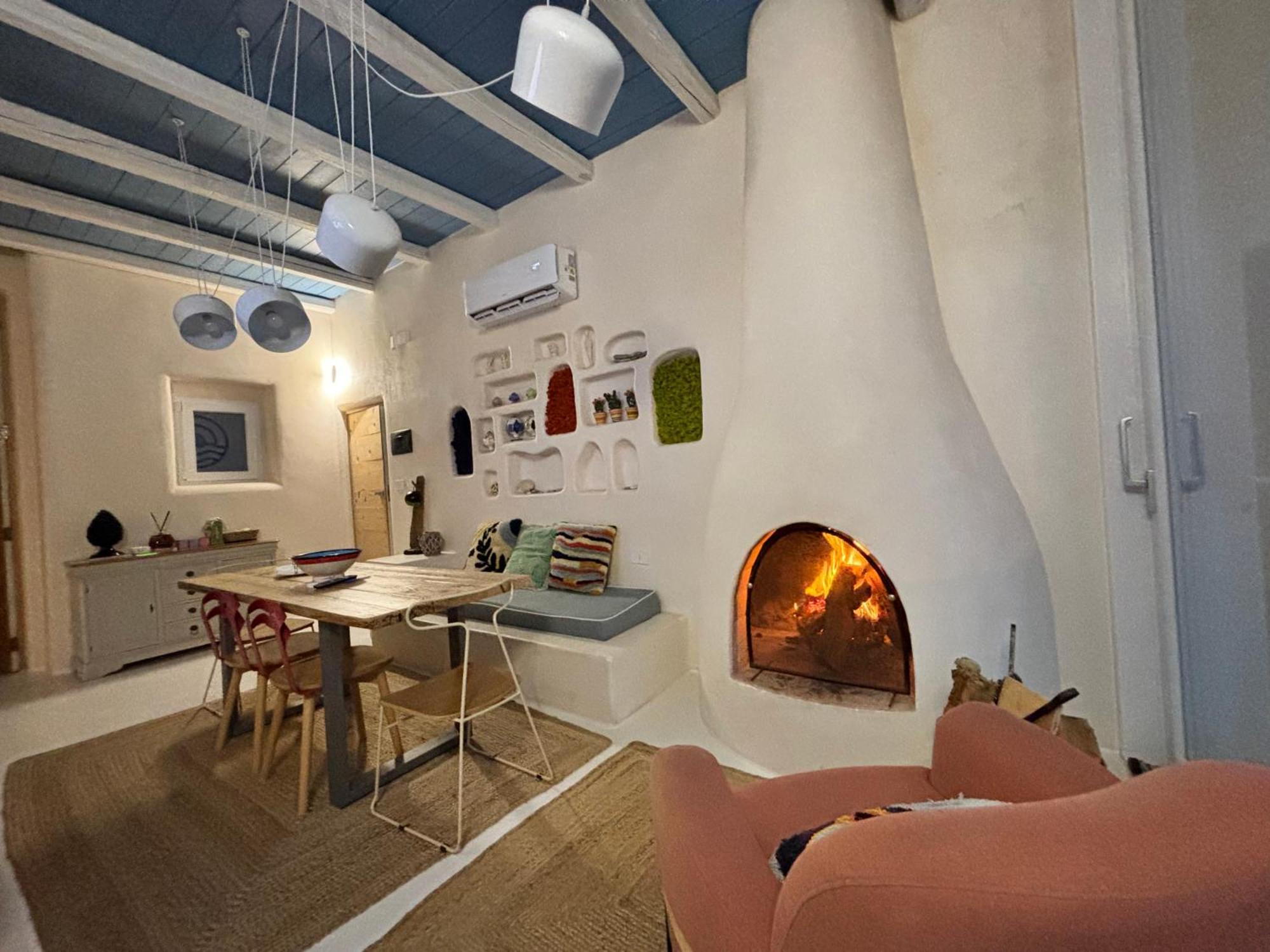 Casa Mediterranea Jacuzzi Riscaldata Con Caminetto Specchiolla Eksteriør billede